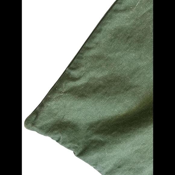 Stylish Green Canvas Tote Bag - Picture 6 of 6